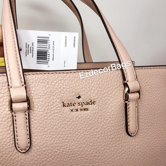 NWT Kate Spade | Jackson Medium Satchel Bag - Picture 5 of 8